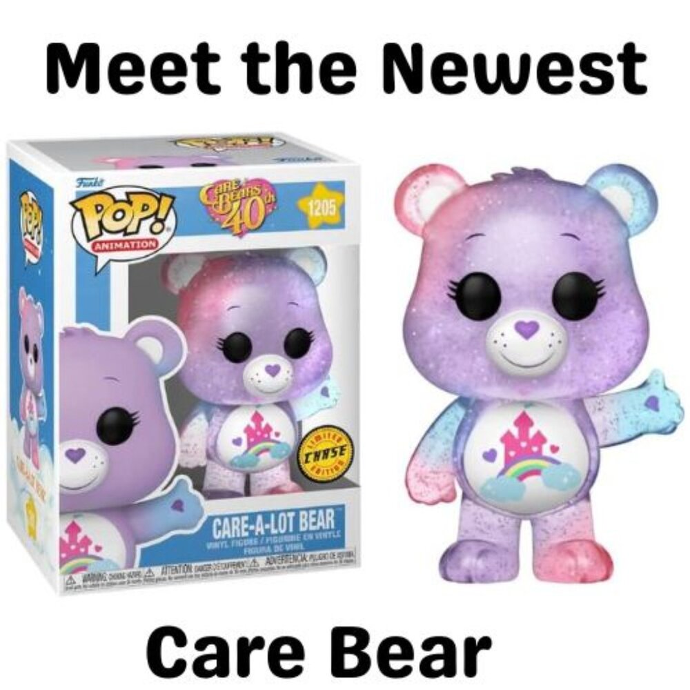 Funko Pop 40th Anniversary Care A Lot Bear #1205 CHASE NIB - Picture 5 of 9